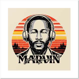 Marvin Gaye Vintage Iconic Design Posters and Art